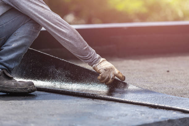 Professional Waterproofing technician working in Centreville, MD